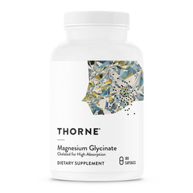 THORNE Magnésium Glycinate 180 capsules vue de face