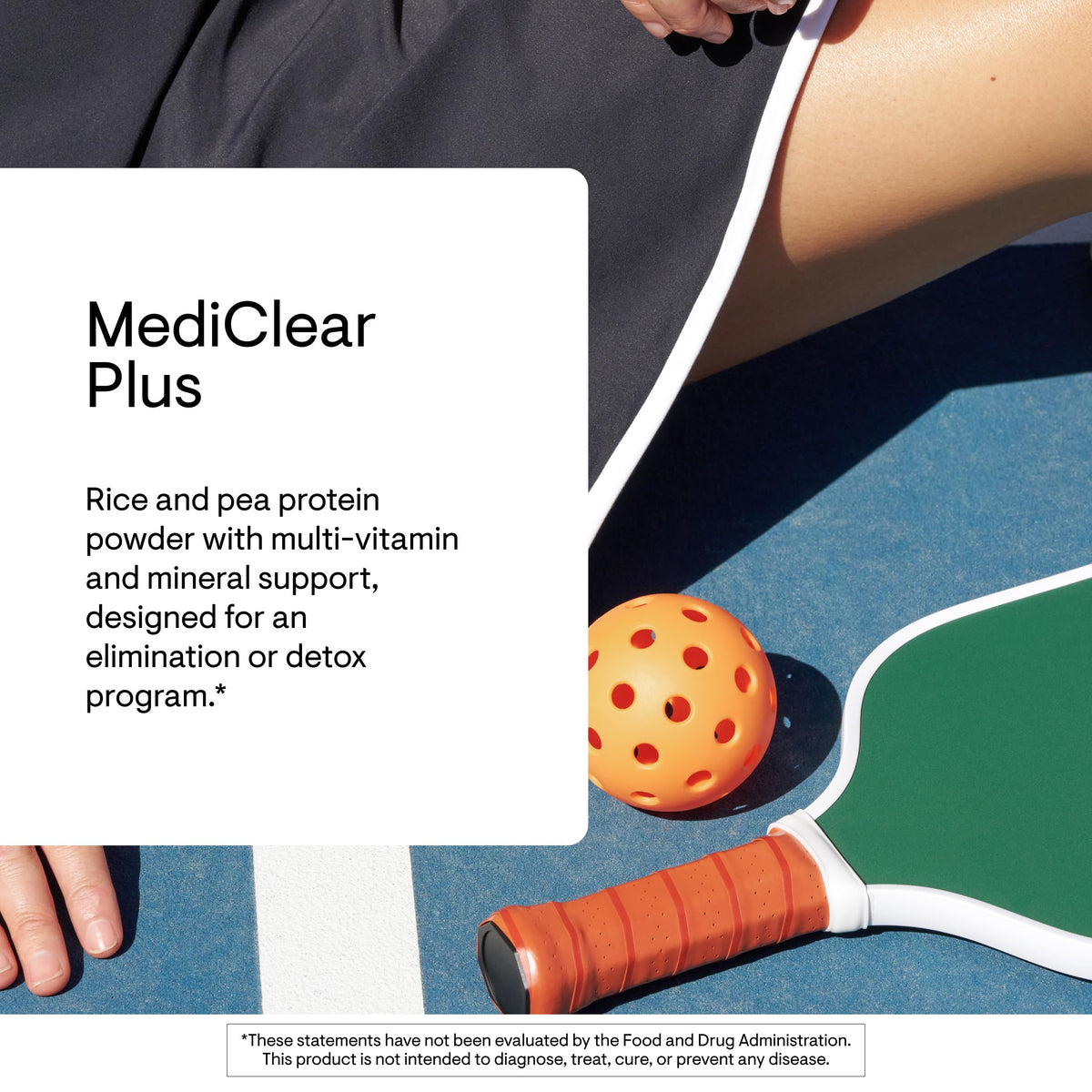 THORNE MediClear Plus poudre de protéines avec cuillère de dosage