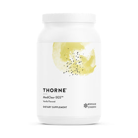 THORNE MediClear-SGS poudre de protéine de riz et pois vue de face