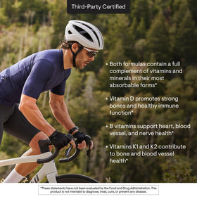 THORNE Multi-Vitamin Elite 180 Capsules - prise avec de l'eau
