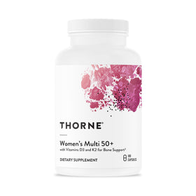 THORNE Multivitamines Femmes 50+ gélules vue de face