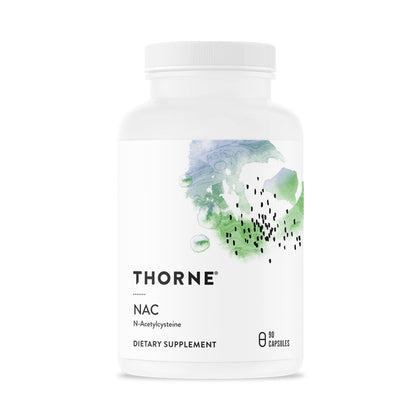 THORNE NAC 500 mg 90 capsules vue de face