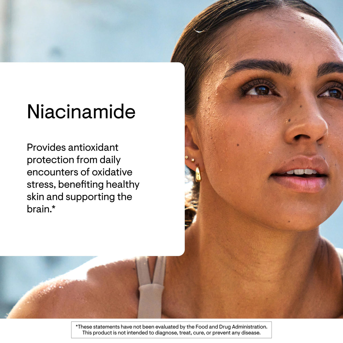 THORNE Niacinamide 500 mg capsules montrant l'étiquette