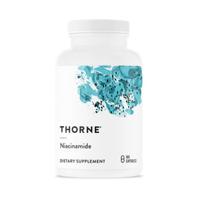 THORNE Niacinamide 500 mg capsules vue avant