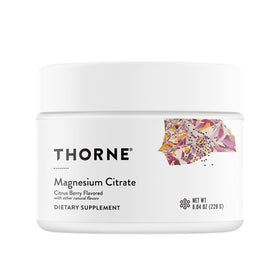 THORNE Poudre de Citrate de Magnésium 250 mg, vue avant du produit