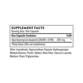 THORNE Sacro-B Probiotique emballage et capsules