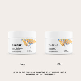 THORNE Soutien Intestinal en poudre dans un verre d'eau