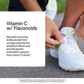 THORNE Vitamine C 500 mg 90 capsules avec bioflavonoïdes
