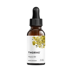 THORNE Vitamine D3 Liquide 4 000 UI flacon avec pipette
