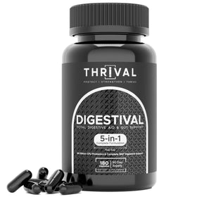 Thrival daily 5-en-1 Formule de Santé Intestinale, emballage avant