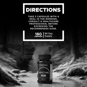 Thrival daily 5-en-1 sur un fond naturel