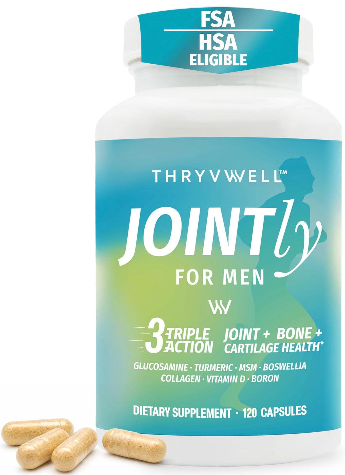 ThryvWell Compléments Alimentaires Articulaires 14-en-1 vue de face