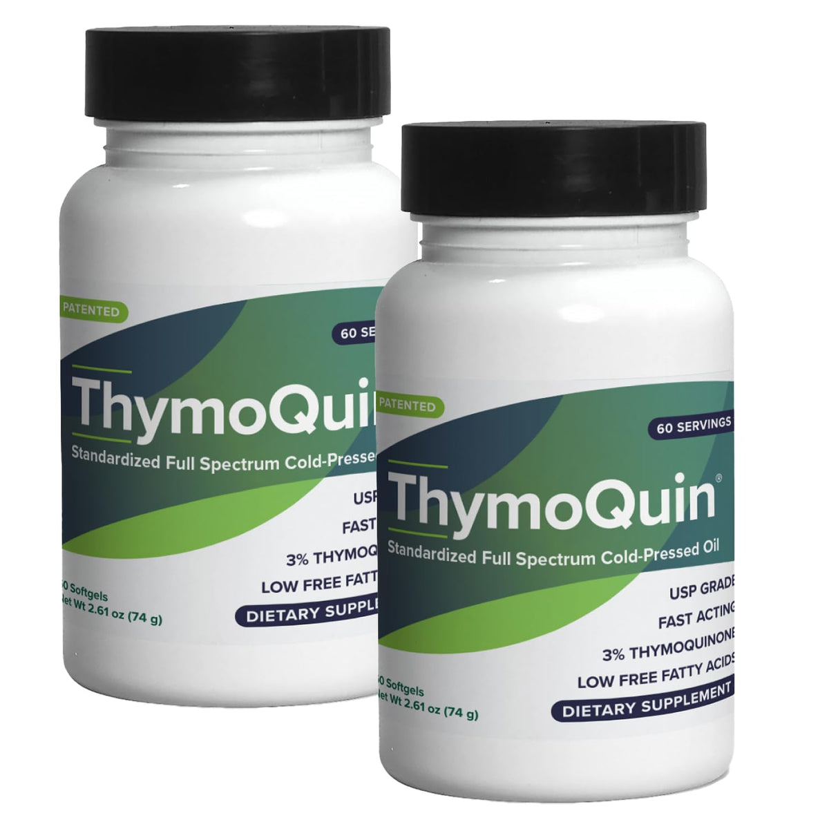 ThymoQuin capsules d'huile de graines noires en boîte