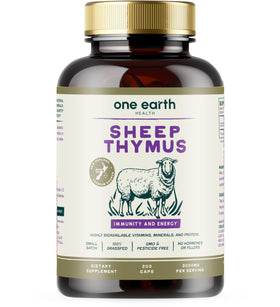 Thymus One Earth Health 3000mg boîte de 200 capsules