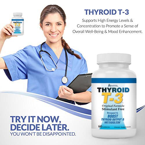 Thyroid T3 sur un fond neutre