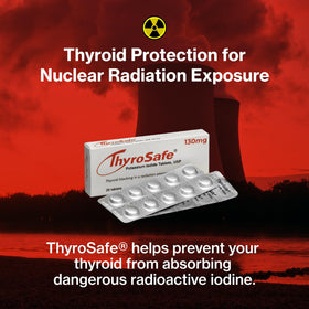 THYROSAFE comprimés d'iodure de potassium 130mg, boîte arrière