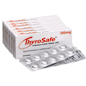 THYROSAFE comprimés d'iodure de potassium 130mg vue avant
