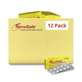 THYROSAFE comprimés d'iodure de potassium 65mg vue frontale