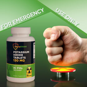 ThyroShield comprimés d'iode potassique dans un environnement domestique