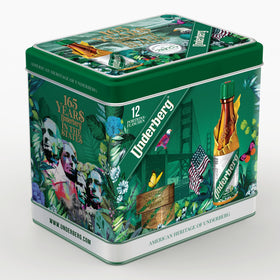 Tin de Collection Édition Limitée Underberg 2025 vue de face