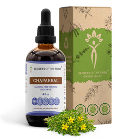 Tincture de Chaparral Secrets of the Tribe 118 ml vue de face