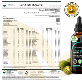 Tincture de Coque de Noyer Noir Zenmen près de produits naturels