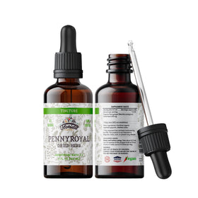 Tincture de Pennyroyal Bio FLORIDA HERBS 2 oz vue avant