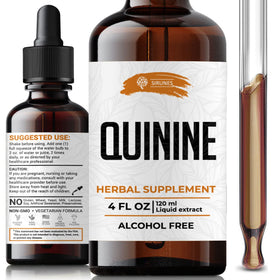 Tincture de Quinine SIRUNES 120 ml vue avant avec étiquette