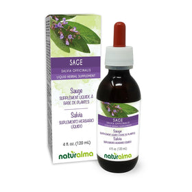 Tincture de sauge Naturalma 4 fl oz vue avant