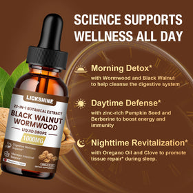Tincture Lickshine 1000MG avec goutte à goutte