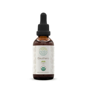 Tinture d'éleuthéro HerbEra 60 ml vue avant avec étiquette