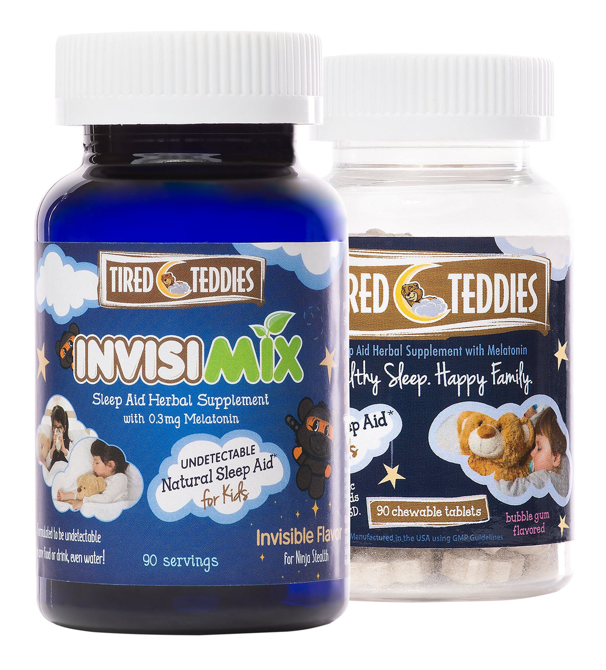 Tired Teddies Mélatonine InvisiMix 300 mcg, utilisation avec des aliments