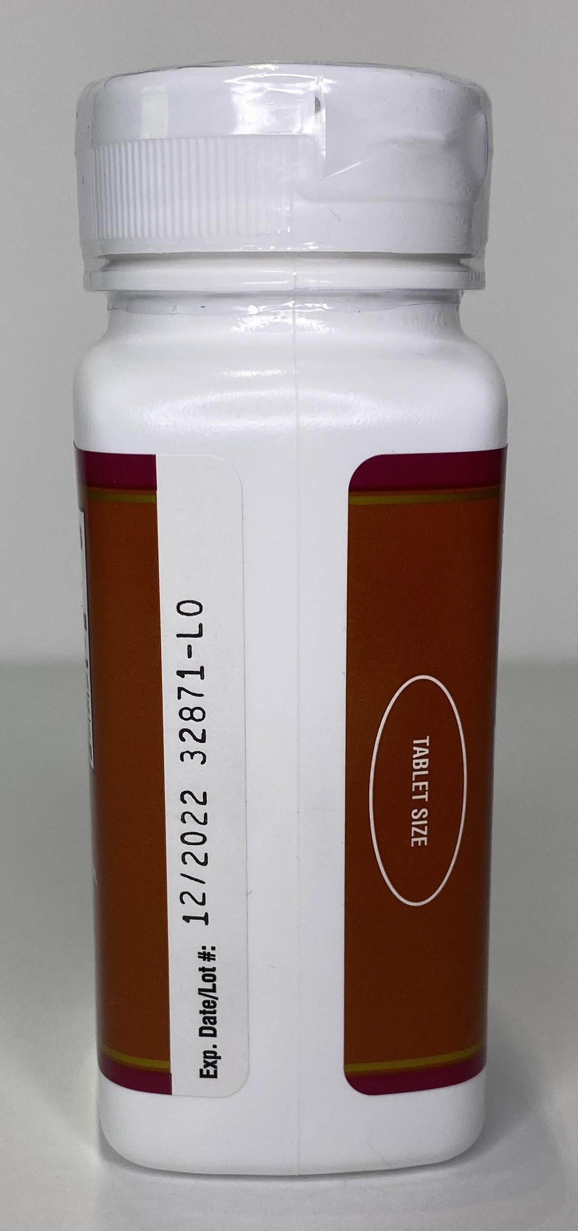 TJ's Calcium Magnésium Zinc 60 comprimés avec un verre d'eau