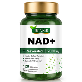 TKTALKER Complément NAD+ 2000 mg 120 capsules vue de face