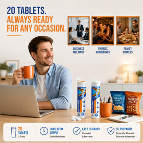 TKYT Anti Alcohol Craving Blocker 20 comprimés, flacon ouvert
