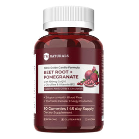 TM NATURALS Gummies de Betterave avec emballage avant