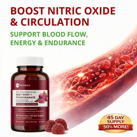 TM NATURALS Gummies de Betterave avec texture de gomme