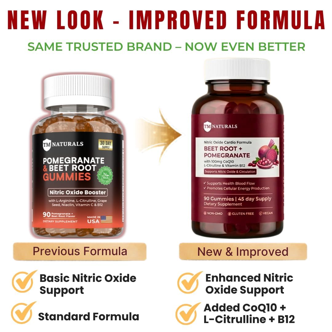TM NATURALS Gummies de Betterave dans une main