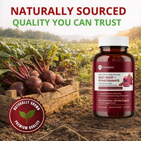 TM NATURALS Gummies de Betterave et grenade