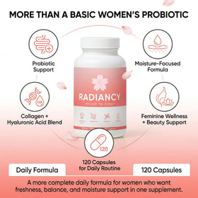 TOGOLIUN Probiotiques Femmes boîte ouverte montrant les capsules