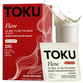 Toku Nattokinase 10 800 FU Poudre vue avant de l'emballage