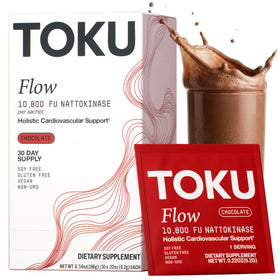Toku Nattokinase Poudre Chocolat 10 800 FU, packaging avant