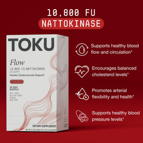 Toku Nattokinase Poudre Chocolat 10 800 FU, poudre au chocolat