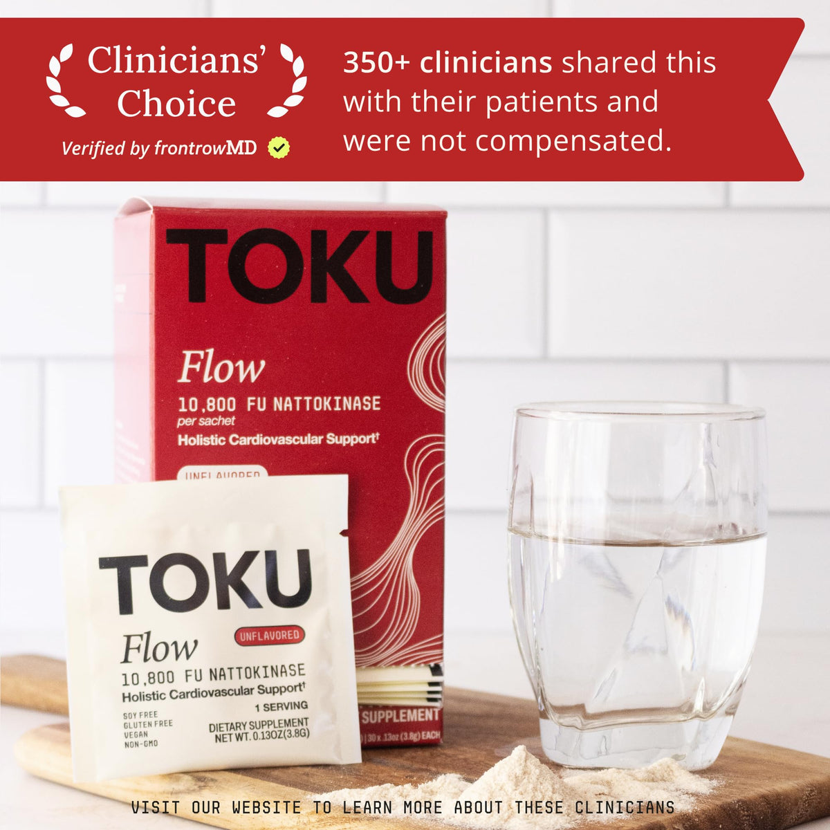 Toku Nattokinase Poudre dans une cuisine moderne