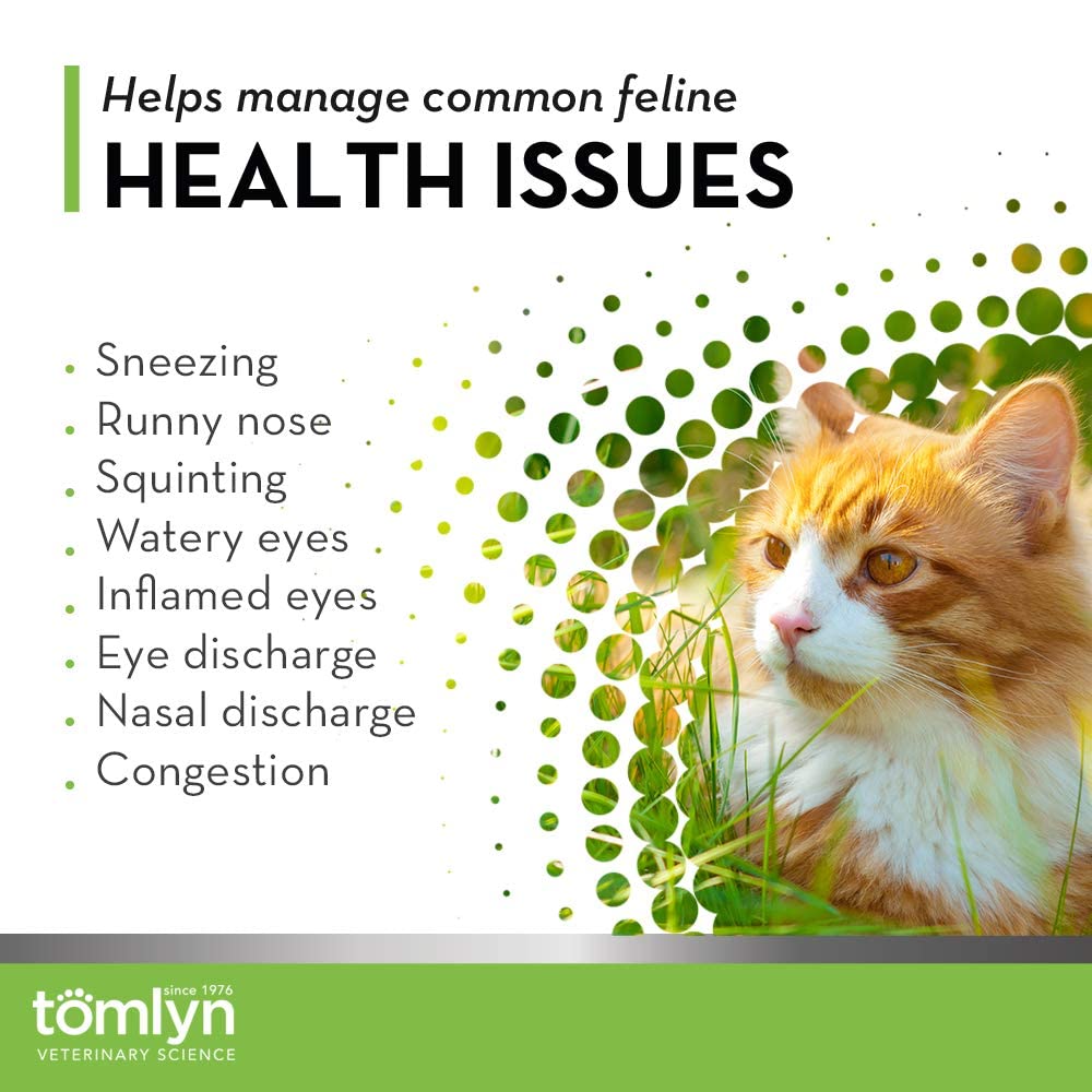 TOMLYN L-Lysine en poudre pour chats, cuillère doseuse incluse