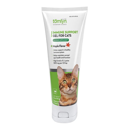 TOMLYN L-Lysine Gel Saveur Érable 5oz vue de face