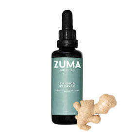 Tonic détox Candida Zuma Nutrition 50 mL vue avant avec étiquette