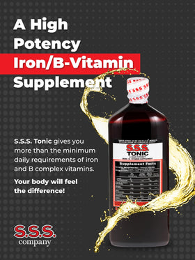 Tonic Liquide Fer S.S.S. dans une cuisine