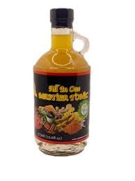 Tonic Maître 64oz avec ingrédients naturels en arrière-plan