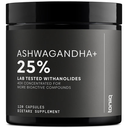 Toniiq Ashwagandha extrait concentré 40:1 boîte vue de face